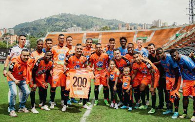 IVÁN ROJAS LLEGÓ A 200 PARTIDOS EN EL CLUB