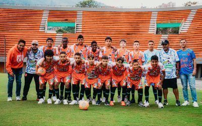 ENVIGADO Y CANTERA SUB 12 ASEGURARON SU PRESENCIA EN LA CANCHA MARTE