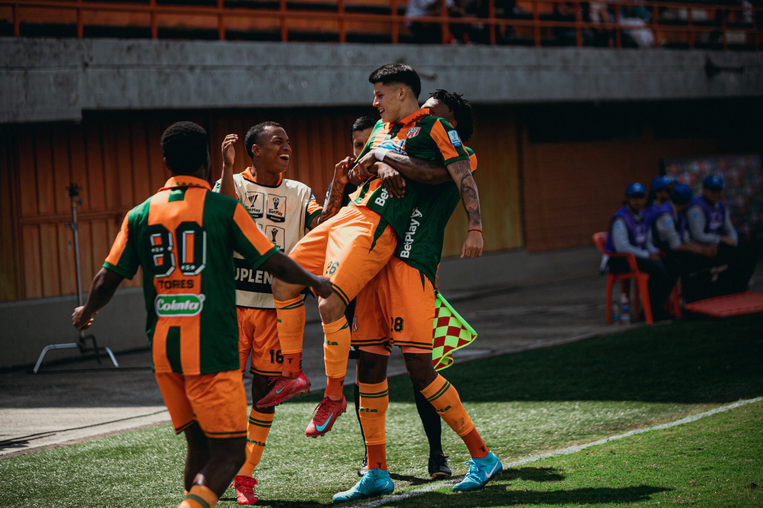 triunfo contra unión magdalena en el polideportivo sur