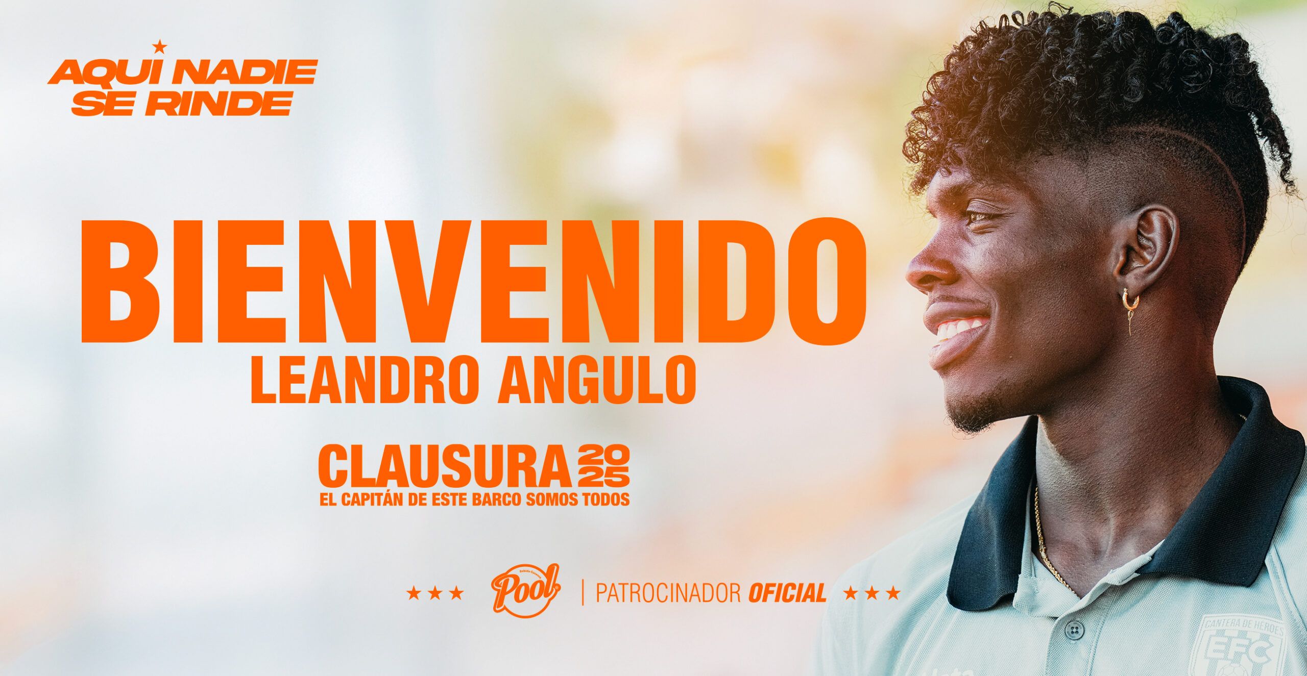 LEANDRO ANGULO ES NARANJA