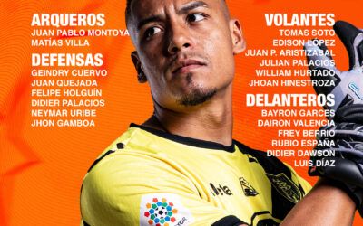 CONVOCADOS PARA LA SEMIFINAL DE LA COPA BETPLAY DIMAYOR 2025